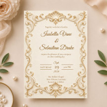 Elegant Baroque Gold Wedding