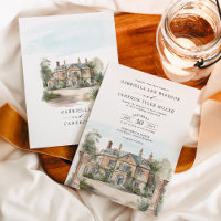 Elégant Château Manoir Anglais Destination Mariage