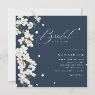 Invitation Élégant Chic Sage Green Boho Fête des mariées Flor