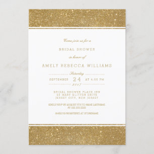 Invitation élégant de Parties scintillant de Fête