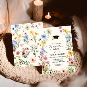 Invitation Élégant Fleur sauvage de printemps Meadow Garden G