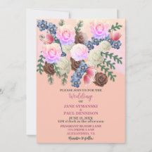 Élégant Fleur sauvage Floral-Boutique-Apricot-Mari