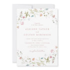 Élégant Fleur sauvage rose Rustic Boho Mariage Pho