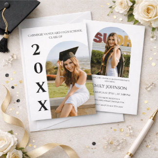 Invitation Elegant Graduation modern