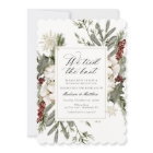 Elégant hiver Nous avons lié le mariage de noeud r