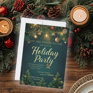 Invitation Elegant Holiday Party
