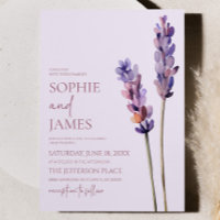Élégant Lavender Plante de branche Mariage de fleu