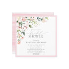 Elegant Mariage Fleural Aquarelle Rose