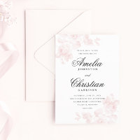 Élégant mariage floral 