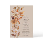 Élégant Mariage floral automne