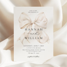 Élégant Mariage moderne simpliste