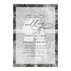 Elégant Mariage photo frontière noir et blanc