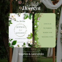 Elegant Modern Save the Date Card - Customizable