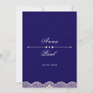 Invitation Elegant Modern Wedding Invite