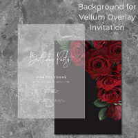 Élégant Roses Rouges Floral Arrière - plan d'anniv