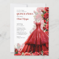 Elégant rouge formel longue robe aquarelle roses l