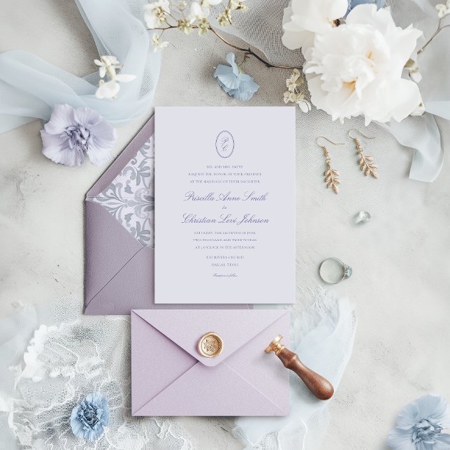 Invitation Élégant Script Photo Bible Verse Mariage chrétien (Créateur téléchargé)