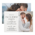 Elegant Simple Moderne 2 Photo Party