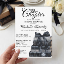 Élégante Baby Shower sur le thème du livre gothiqu