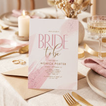 Élégante Fête de Mariage Rose Pâle Future Mariée