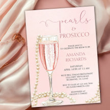 Elégante Fête des mariées Champagne Pearls & Prose