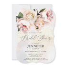 Élégante Fête des mariées florale rose pâle