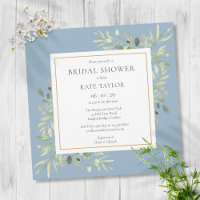 Elégante Fête des mariées Mariage Dusty Blue Green