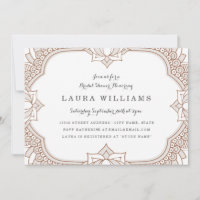 Élégante Fête des mariées Mehndi