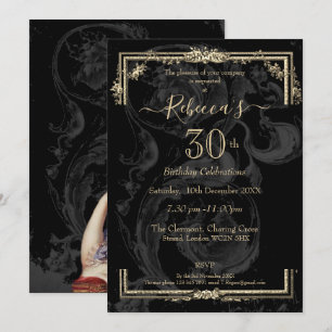 Invitation Elégante Marie Antoinette sur le français d'inspir