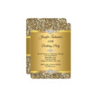 Elégante Parties scintillant or Diamond Anniversai