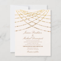 Elégante Parties scintillant Twinkle Lights Crème