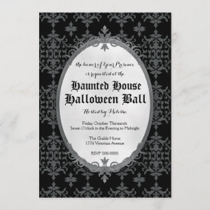 Invitation élégante pour Halloween