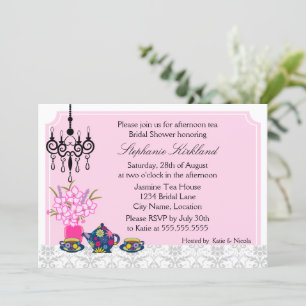 Invitation Elégante Tea Party
