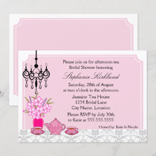 Invitation Elégante Tea Party