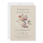 Elégante Tea Party Fête des mariées florale