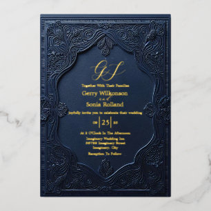 Invitation élégante Union Foil