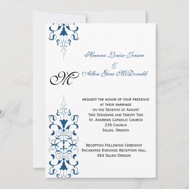 Invitation Élégantes AVOIRS (Devant)