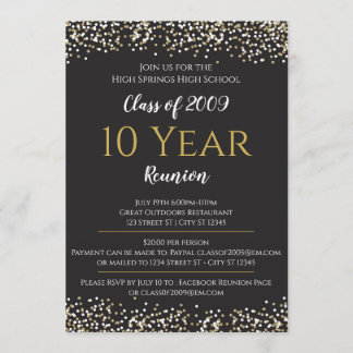 Invitation élevée de réunion scolaire