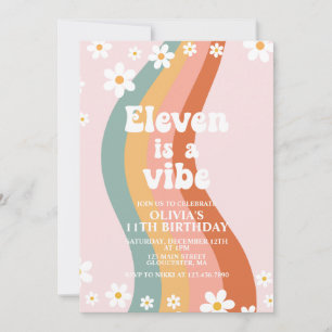 Invitation Eleven est un Vibe super arc-en-ciel 11e anniversa