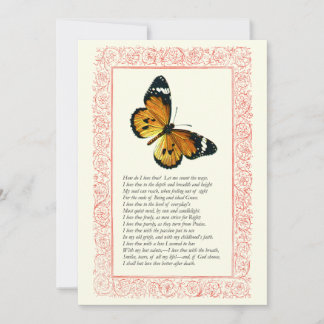 Invitation Elizabeth Barrett Browning - 43