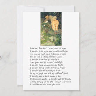 Invitation Elizabeth Barrett Browning - 43