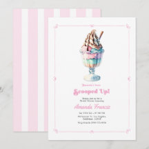 Elle a été écoper! Fête de mariage de glace pastel