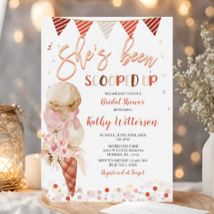 Invitation Elle a été emportée dans la Fête des mariées de gl