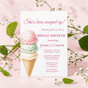 Invitation Elle a été prise Glace Mariage