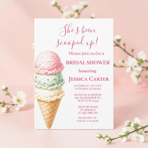 Invitation Elle a été prise Glace Mariage
