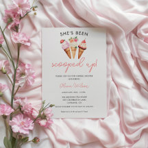 Elle a été prise – Mariage glace Shower de la mari
