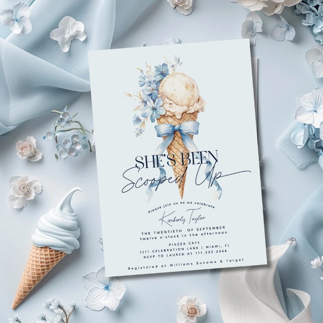 Invitation Elle a été ramassée à la Fête des mariées de glace (Créateur téléchargé)