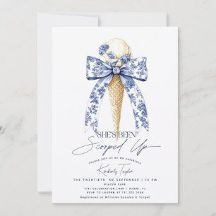 Invitation Elle a été ramassée dans la Fête des mariées de gl