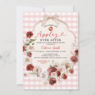 Invitation Elle A Trouvé Appley Jamais Après La Fête des mari