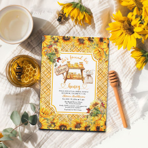 Invitation Elle A Trouvé Sa Fête des mariées De Miel